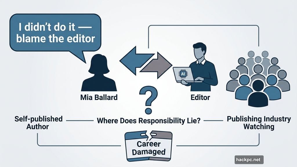 Mia Ballard blames editor as publishing industry watches responsibility debate