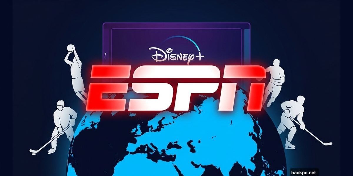 ESPN logo launching globally on Disney Plus across 50 countries