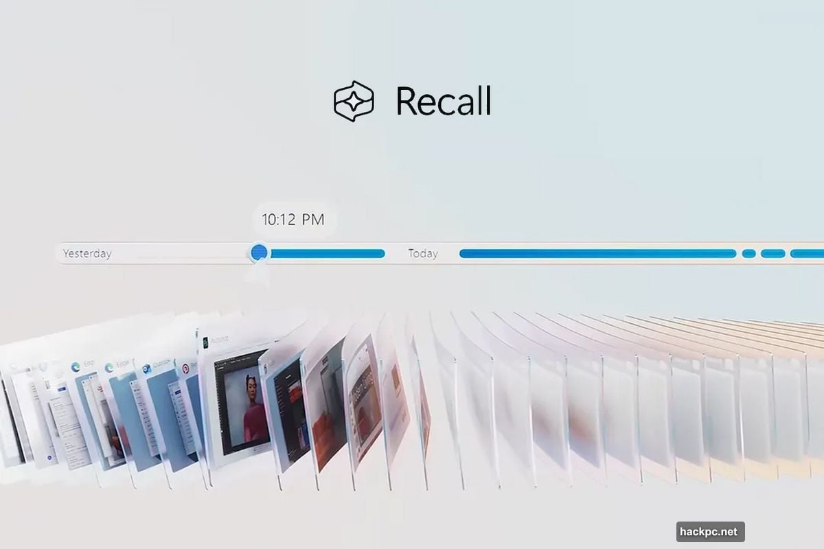 TotalRecall Reloaded bypasses Recall vault after Windows Hello authentication