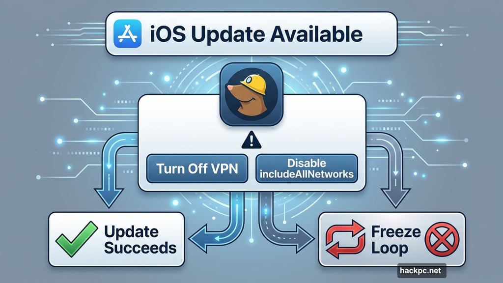 Mullvad warning notification lets users avoid iOS update freeze loop
