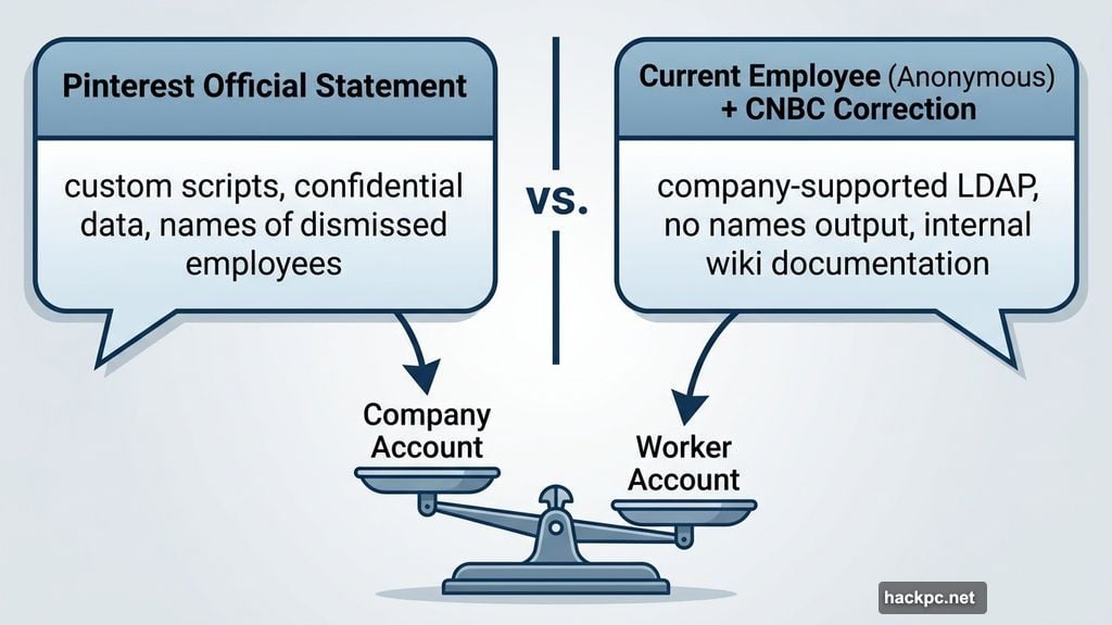 Pinterest's shifting explanation disputed by current employees and CNBC correction