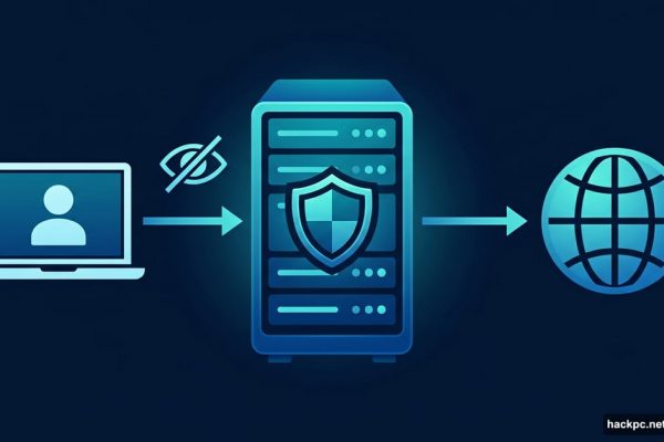 Proxy server shield routing traffic between user device and internet