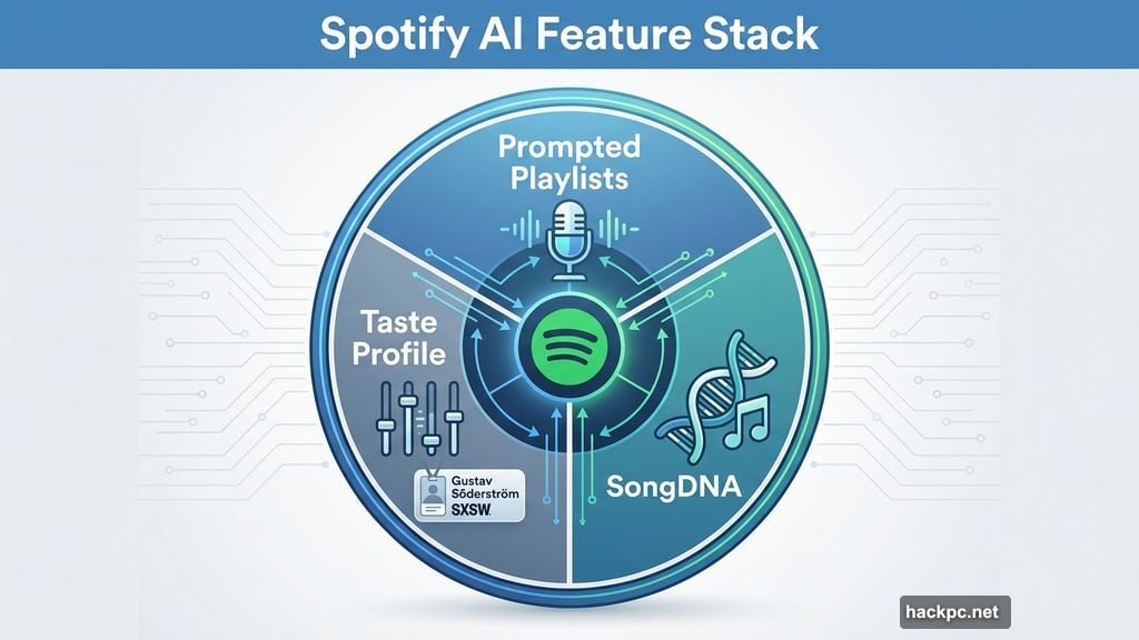 Spotify AI features Prompted Playlists Taste Profile and SongDNA