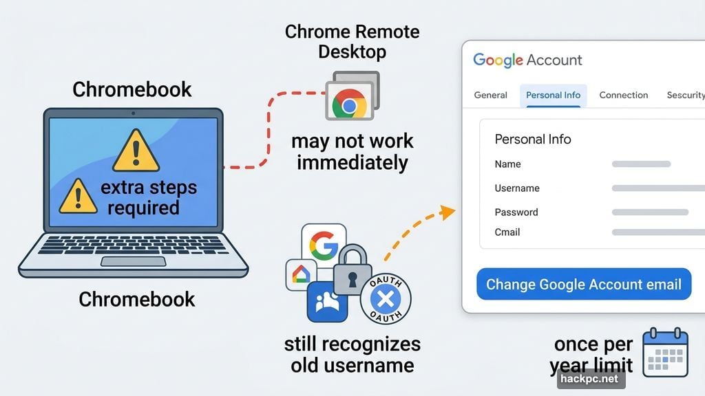 Chromebook users and third-party apps face extra steps after Gmail change